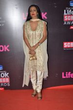 Suchitra Pillai at Life Ok Screen Awards red carpet in Mumbai on 14th Jan 2015